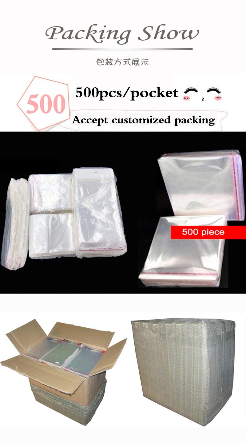 Phoen Case Packing with Design Print Clear OPP Seal Bag