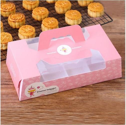 Customized Factory Compititive Macaron Boxes Sell Macaron Blisters Gift Box Cookie Packaging Boexes