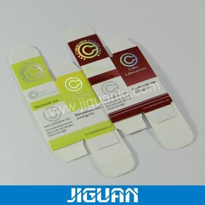 Customized Size Cardboard 10ml 20ml Vial Packaging Boxes