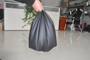 100% Compostable En13432 Cornstarch Eco Environment Friendly Wavetop Garbage Bags Compostable Trash Liners