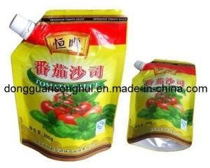 Ketchup Spout Bag/Stand up Tomato Sauce Bag/Chilli Sauce Bag