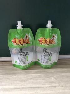 Customized New Shape 200g Liquid Juice Stand up Spout Pouch with Cap