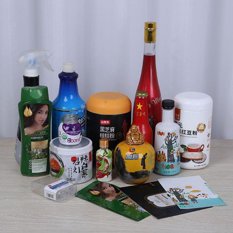 Beverage Plastic PVC Shrink Sleeve Wrap Bottles Labels