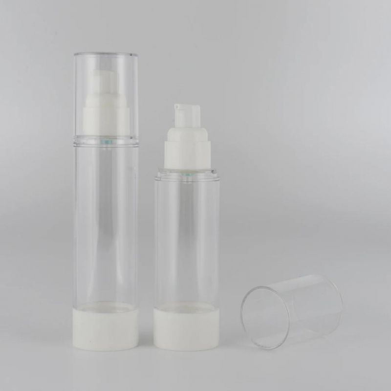 in Stock 80ml 100ml 120ml Mini Atomizer White Head Mist Airless Spray Bottle Packaging Cosmetic Airless Pump Bottle