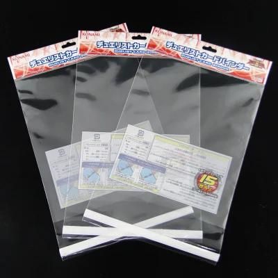 Adhesive OPP Header Bags