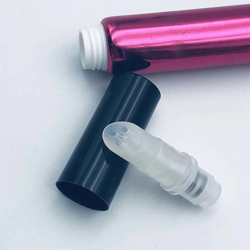 Lipgloss Packaging Tubes with Silicone 5 Hole Slanted Tip Head