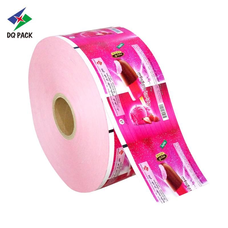 Flexible Packaging Films Manufacturers Dq Pack Customized Printing Ice Cream Packaging Film