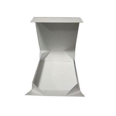 Flat Pack Foldable Cardboard Paper Box for Apparel Packaging