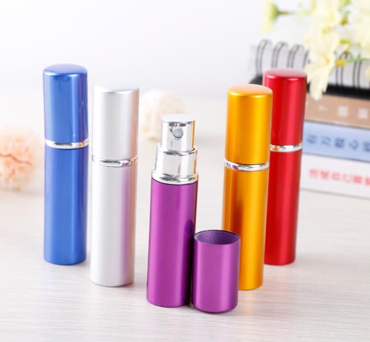 Custom 5ml Empty Luxury Travel Atomizer Makeup Cosmetic Packaging Mini Spray Perfume Bottle