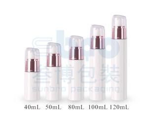 80ml/100ml/120ml Electroplating Pump Plastic Cosmetic Packaging Lotion Bottle.