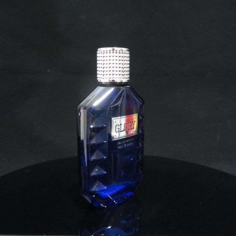 100ml Rectangle Transparent Empty Oil Perfume Glass Bottle