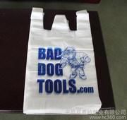 Biodegradable Printed Plastic Shopping T-Shirt Bag