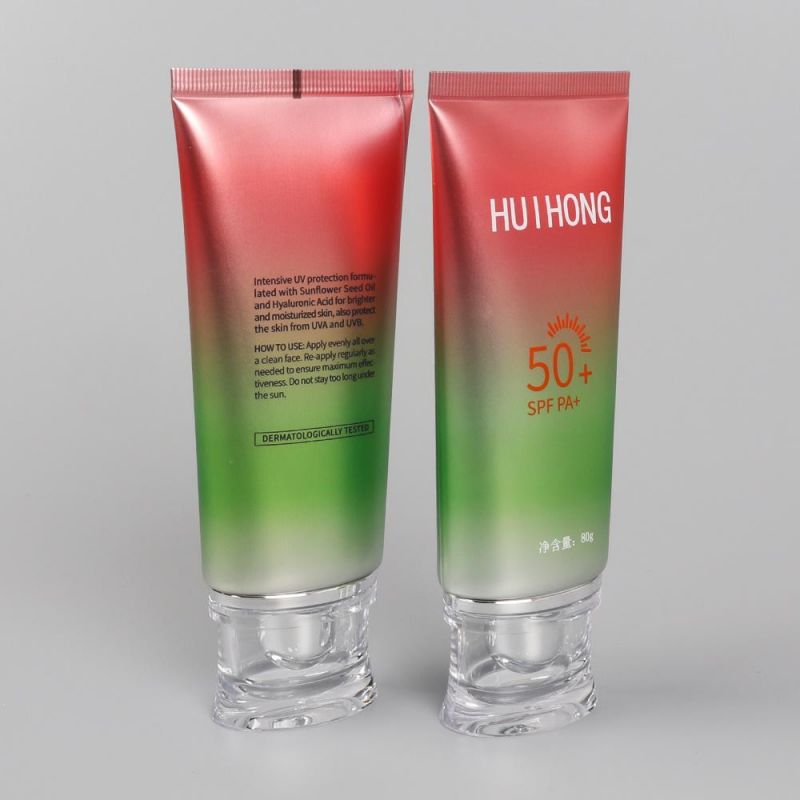 Customized Printing Empty Plastic Tubes for Hand Cream Body Care Cream Packaging