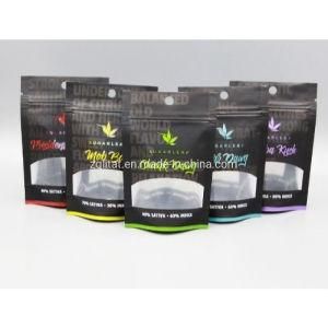 Aluminum Foil Smell Proof Mylar Plastic Bags Colorful Heat Seal Flat Ziplock Pouch Rope Super Potent Formula Bag