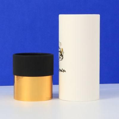 Firstsail Wholesale Luxury Design Shampoo Bottle Packaging Box Cylinder Cardboard Cosmetic Skin Care Perfume Paper Tube