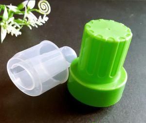 Detergent Flip Top Cap with Clear Inner Plug