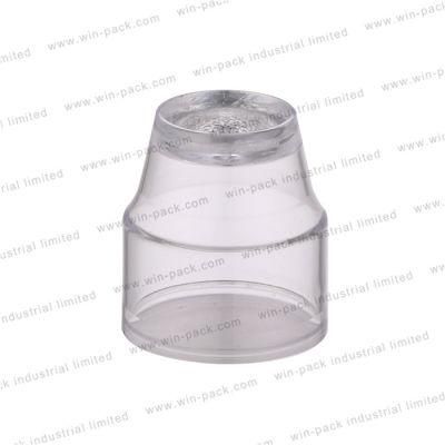 Best Selling Transparent Fancy Double Chamber Airless Bottle Packaging 30ml