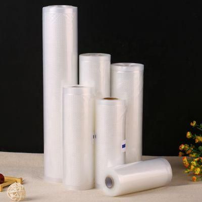 Transparent Plastic Food Grade Embossed Vacuum Seal Storage Roll Bags