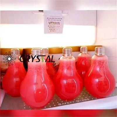 Lamp Beverage Bottle Vase Milk Bottle Small Cap Sealed 400ml