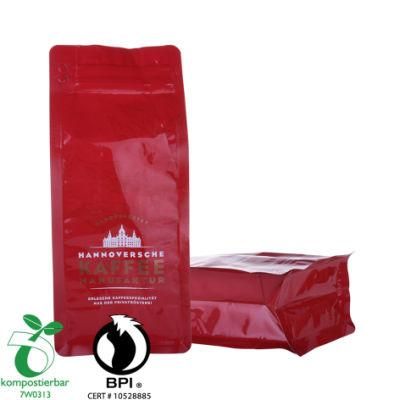 Ziplock Box Bottom Plastic Packaging Coffee Bag Manufacturer From China