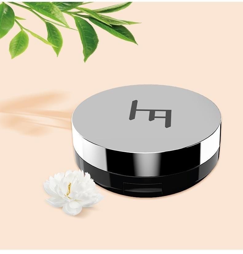 Qd15-Vacuum Air Cushion Tillisar Style Empty Clear Bottom Air Cushion Compact Powder Case Plastic Empty Blush Compact Powder Case