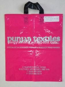 Promotional Logo Exported Shopping Plastic Bag (we have no holiday)