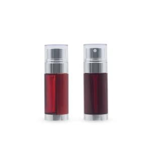 Double Tube Designs Cosmetics Lotion Serum Bottle