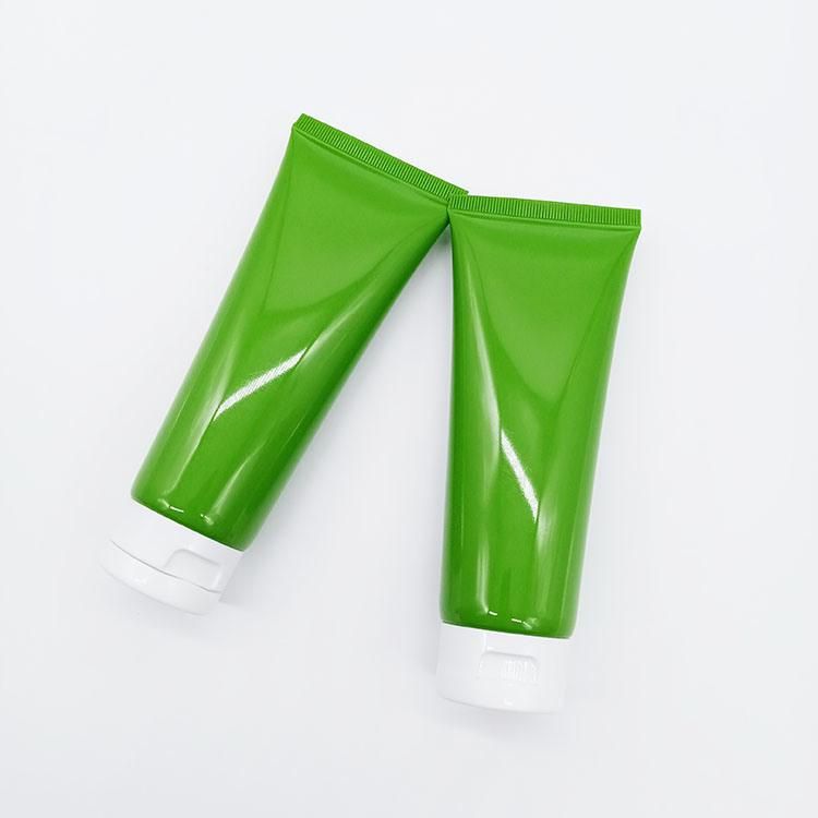 Plastic Tube for Hand Cream Green Empty Sunscreen Cream Tubes
