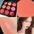 S9 European and American Hot-Selling 9-Color Blush Ins Net Red Contour Trimming Base Pearl Matte Peach Makeup Bean Paste Color