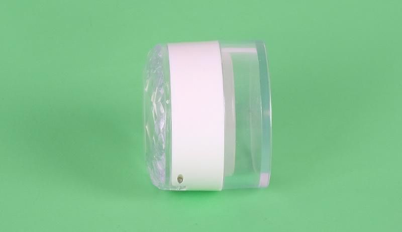 Hot Selling Empty Plastic Transparent Loose Powder Box for Loose Powder Acrylic Powder