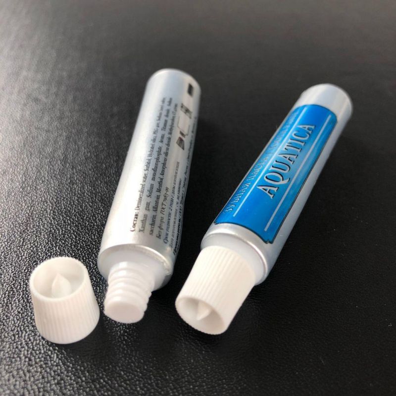 Mini Size 5g Toothpaste Tube Packaging with Screw Cap