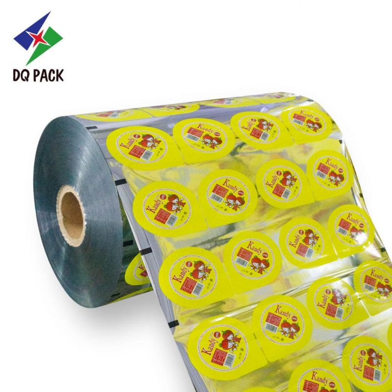 Customized Printing PVC Cup Sealing Roll Film for Jelly