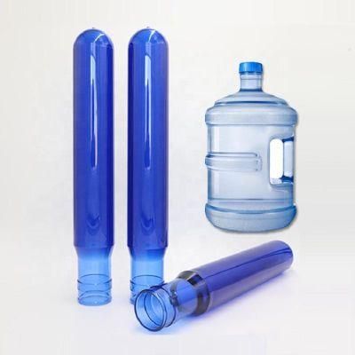 55mm Neck Size Blue 5 Gallon Pet Bottle Preform Water for Blow Molding