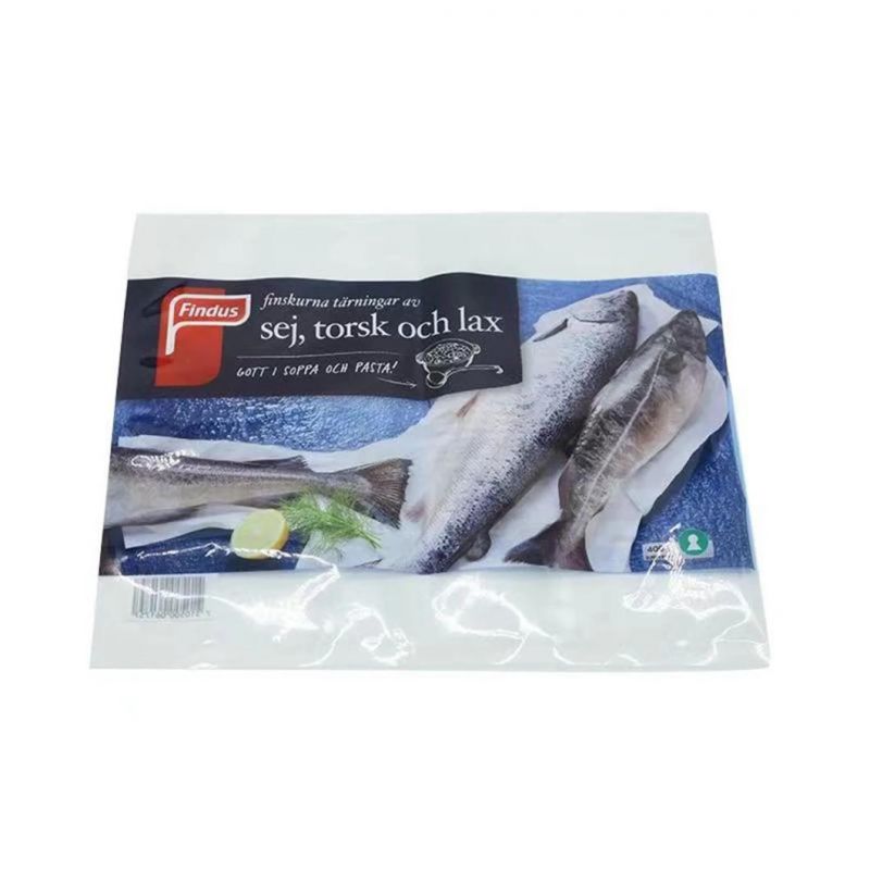 Fish and Shrimp Packing Bags Frozen Fish/Shrimp/Seafood Flexible Packaging Bag with High Barrier Seafood Packaging Bags