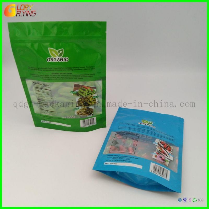 Frozen Fruit and Vegetable Product Plastic Bag/Fresh Fruit and Vegetable Food Packaging Stand up Blueberry Zipper Bags