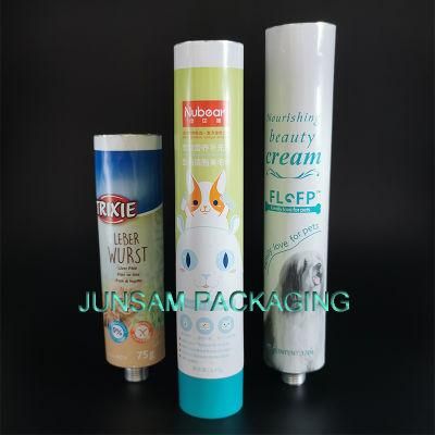 6 Color Offset Printing Aluminum Tube Collapsible OEM Size Twist Plastic Cap China Good Price