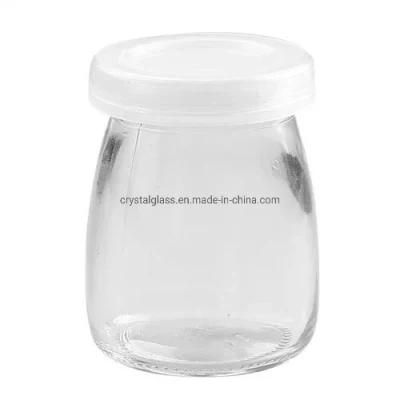 100ml Clear Glass Bottle Milk Bottle Pudding Bottle Cup Heat Resisting