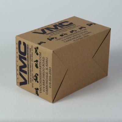 Recyclable OEM Design Brown Kraft Corrugated Paper Box
