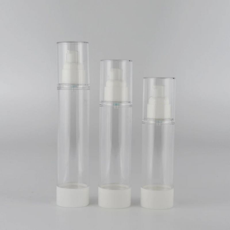 in Stock 80ml 100ml 120ml Mini Atomizer White Head Mist Airless Spray Bottle Packaging Cosmetic Airless Pump Bottle