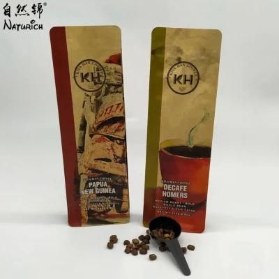 Eco Friendly Kraft Coffee Bag Kraft Paper Pouch 250g Coffee Bag