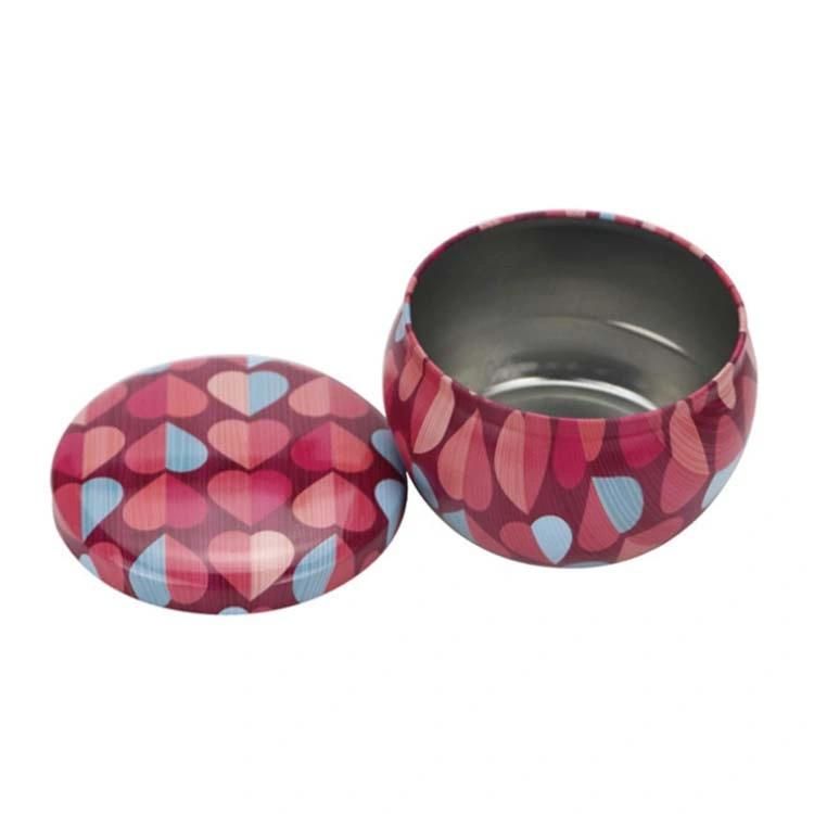 Metal Jar Candle Tins Round