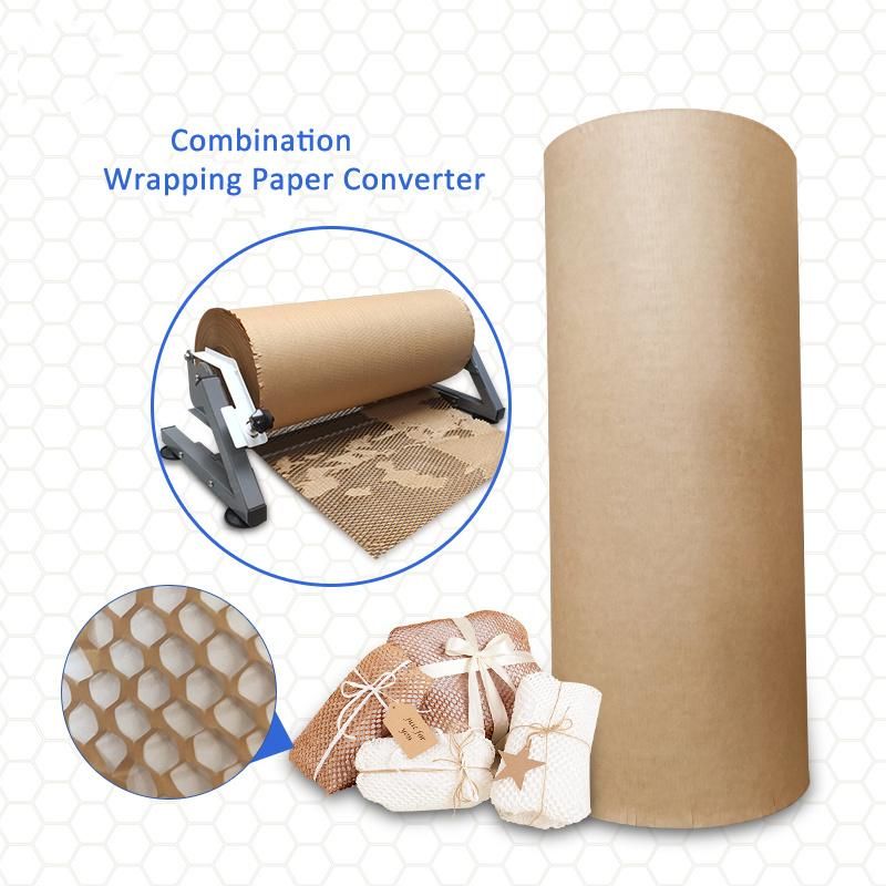 Honeycomb Kraft Paper Sheet Packaging Cushion Paper Sheet for Wrapping Glass Cosmetics Wine Material