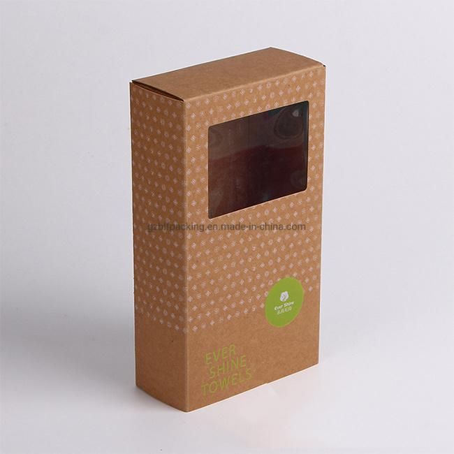 Brown Kraft Window Paper Box