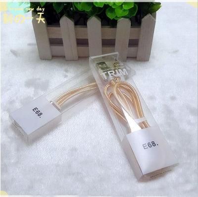 Data Line Blister Packaging/Charging Cable Packaging Box/PP Box for USB