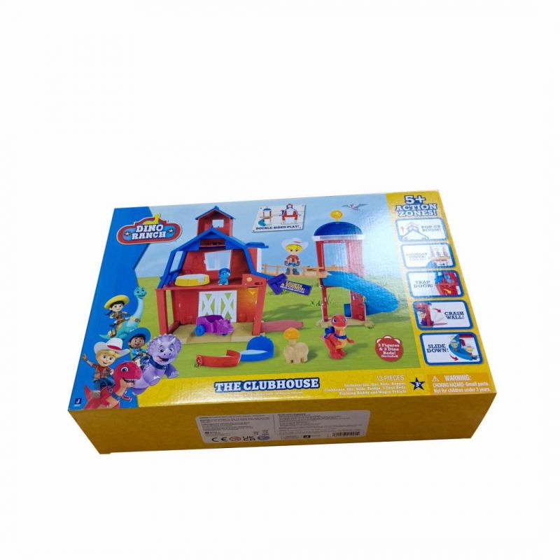 Factory Manufacturers Cardboard Suitcase Children Kids Toy Packaging Printing Logo with Glossey Boxes