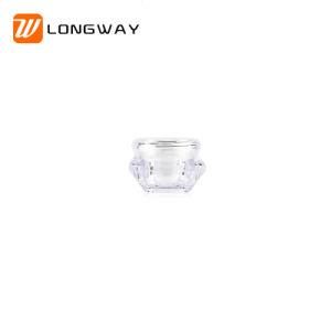 5g 10g 15g PP Mini Sample Jar Elegant Eye Cream Jar Luxurious Packaging