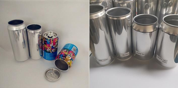 500ml Aluminum Beverage Can with Lid From Beverage Can Manufacturer