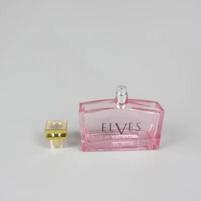 100ml Empty Square Glass Atomizer Perfume Bottle for Women