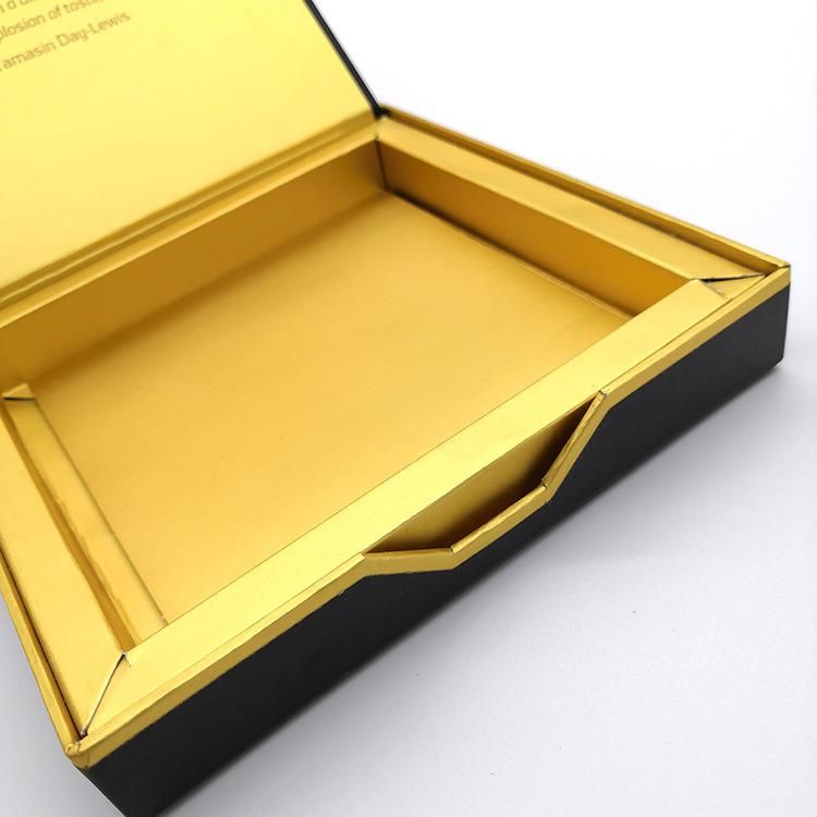 OEM Luxulry Gold Black Fancy Wedding Candy Chocolate Packaging Gift Box