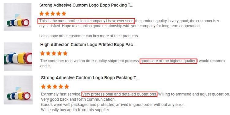 Hot Melt Transparent Adhesive BOPP Brown Tape From Packing